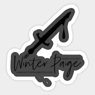 WInter Paige Sticker